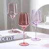 Creative Colorful Crystal Wine Glass Set Color Changing Stemware for Red White Wine