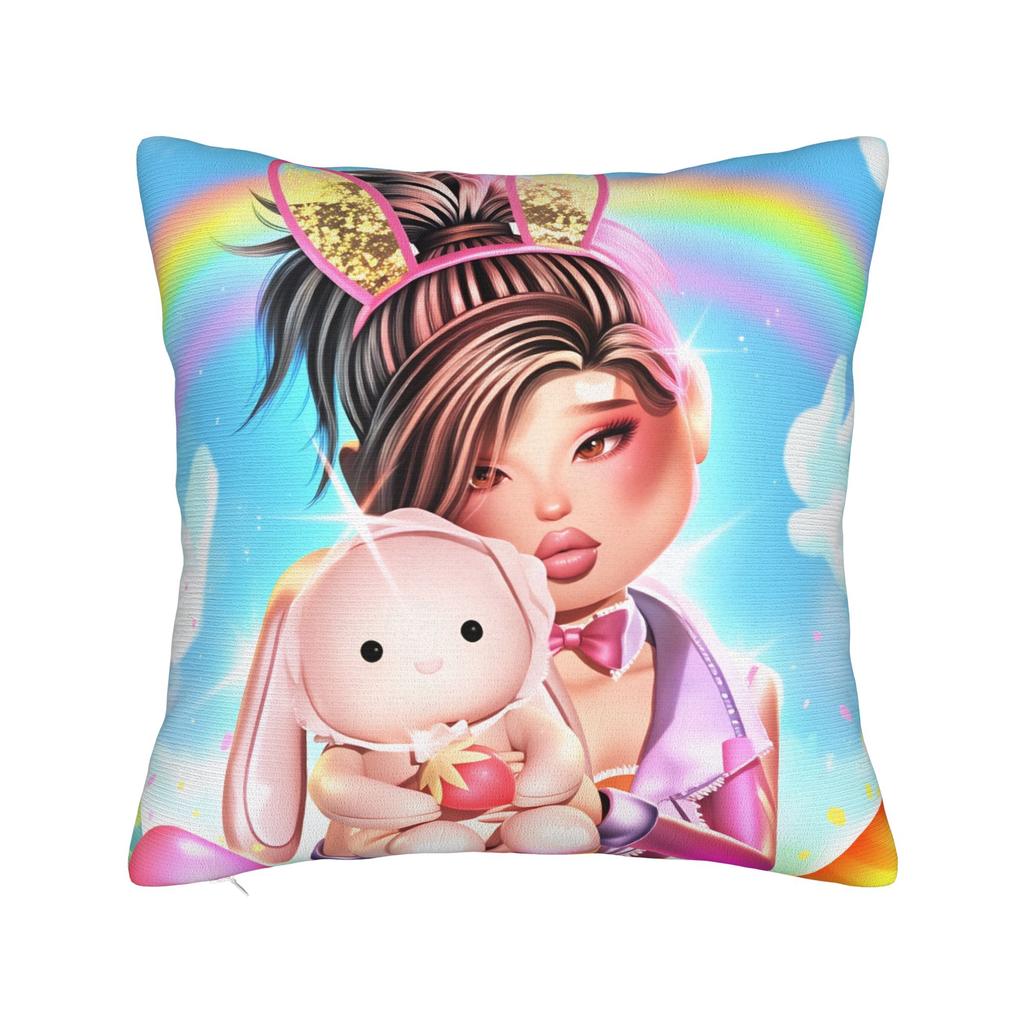 Girls Game Royale High Pillow Case Cute Funny Pillow Cover Comfy Pillowcases For Sofa Couch Bed Living Room