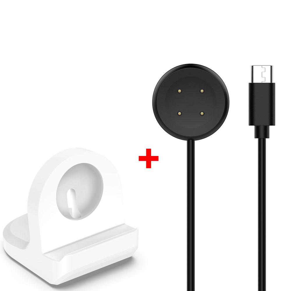 Schreibtisch-Dock-Ladegerät-Adapter für Google Pixel Watch 3 41mm 45mm / Watch 2 Silikon Rutschfester Lade-Dock-Ständer Halter