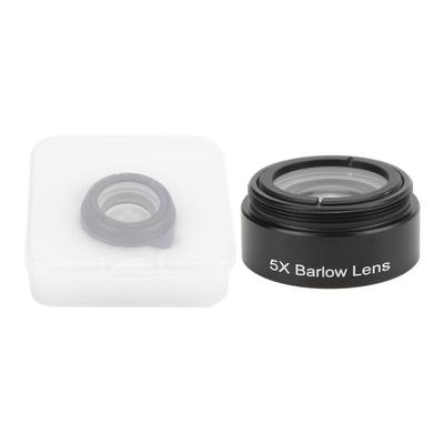 5X Barlow Lens M28.6 Threaded Interface Stereo Microscope Auxiliary Objective Lens