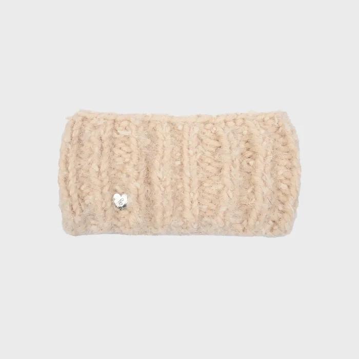 HANDMADE CROCHET HEADBAND EARWARMER (OATMEAL)