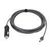 DC Car Power Cable Water Resistant Stable Transfer Plug and Play Extension Cable for Mini Satellite