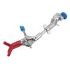 Adjustable Three Prong Swivel Flask Clamp Lab Test Tube Condenser Lab Holder
