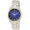 [Citizen Q&Q] Watch Analog Waterproof Metal Band QB78-412 Men's Blue Silver/Gold/Blue