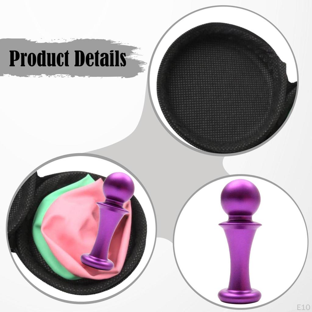 Scuba Diving Ear Equalization with EVA Storage Case Auxiliary Practice Tools Black