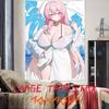 Heet Schattig Kawaii Meisje Urawa Hanako Blue Archive Populair Kamer Decoratie Wandkleed Kunstkamer Huisdecoratie Wandkunst Decor