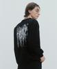Peullaeniteu Tech Sweat Semi-Overfit Back Graphic Sweatshirt