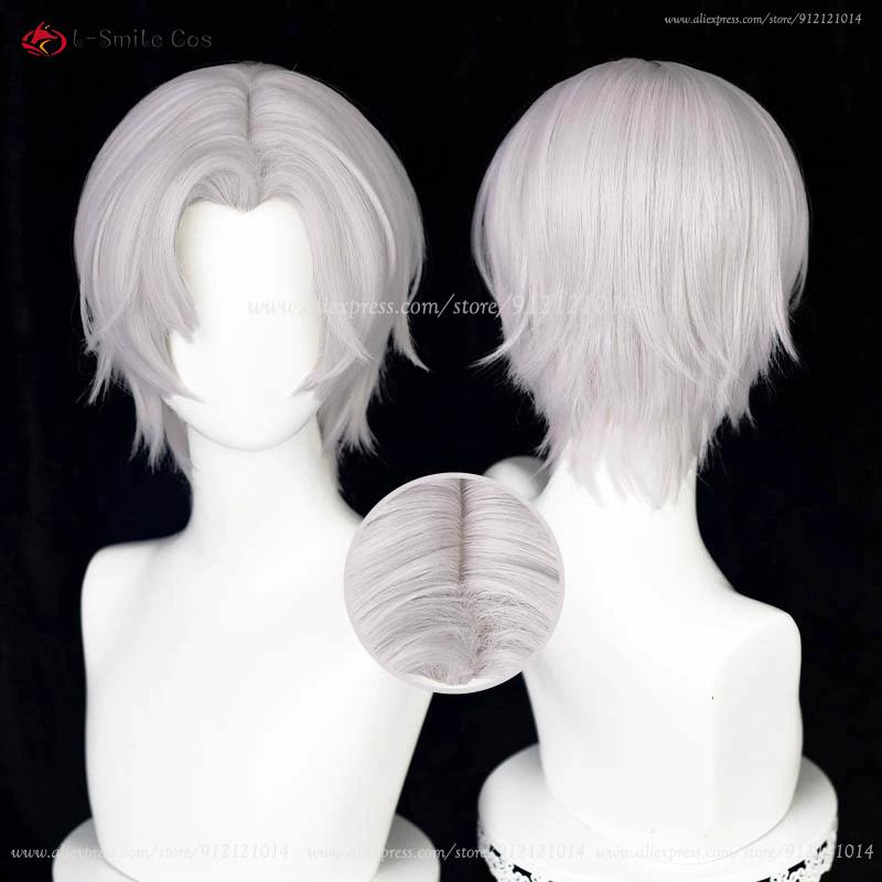 Luke Pearce Artem Wing Vilhelm Richard Albert de Haspran Marius von Hagen Vrouwelijke Protagonist Rosa Cosplay Pruik Anime Cosplay Pruiken One Size white