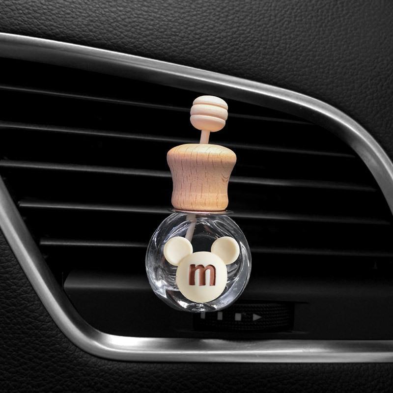 Cartoon Car Air Vent Perfume Bottle Ornament