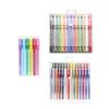 Pack of Plastic Acrylic Paint Pens Drawing Painting Pen for Nail Design Precisions Tip Art Projects with Storage Case
