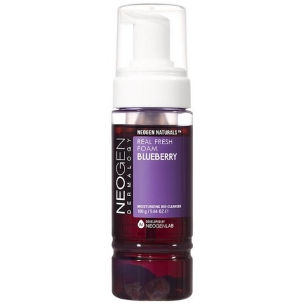 Neogen Dermalogy Real Fresh Foam Blueberry Hydrating & Vitalizing Facial Cleanser 160ml