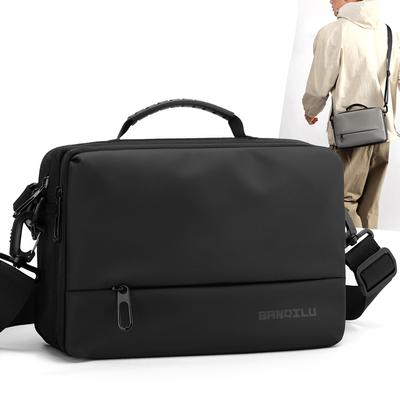 Umhängetasche Herren Horizontal Crossbody Bag Sporttasche Business Messenger Bag Brusttasche
