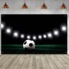 3D Ball Creative Pattern Hanging Flag Polyester Printed Banner Hand Pulled Flag