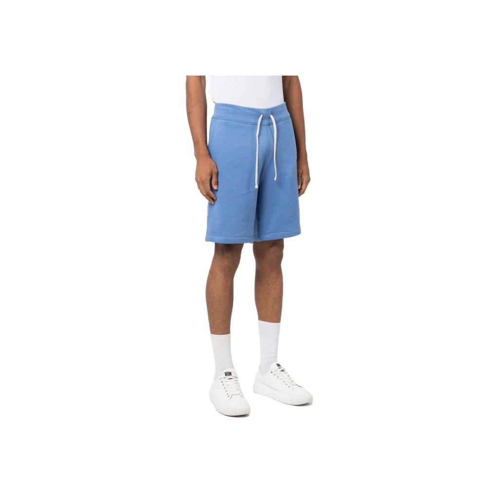 Polo Ralph Lauren SS23 Solid High-Waisted Drawstring Casual Shorts Men Shorts Blue 710790292-033