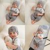 Silicone Reborn Doll 19inch With Realistic Features For Collectors And Giftgiving