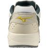 Mizuno Contender Perfect for and x Green x Size 2E Sneakers, Commuting, School, Lifestyle, Stylish, Off-White Beige, 25.0 cm,