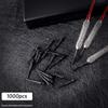 CyeeLife Dart Tips, Plastic, 1000 Pieces, High-Quality Soft Dart Tips, I 2 BA Line I Darts, Durable Replacement Tips for Soft Darts, Black