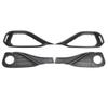 2pc Front Left Right Fog Light Bezel Grill Cover 51117294839 51117294833 for F32 F33 F36 2014-2020 Fog Lamp Frame Grille