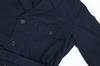 POLO RALPH LAUREN Men’s Twill Belted Coat, Navy, Size L, Classic Belted Outerwear Jacket (01010008)