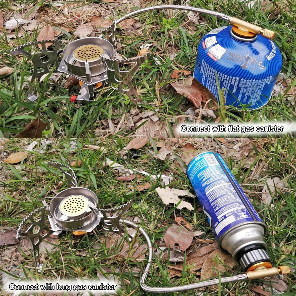 Aluminum Alloy, Copper Portable Gas Stove Lightweight Outdoor Stove Camping Stove  Outdoor Camping