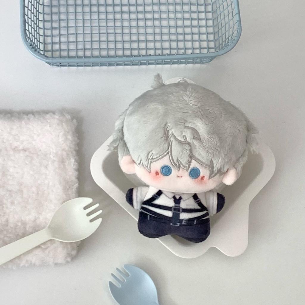 10 Cm Anime Love and Deepspace Cos Rafayel Uniform Doll Stuffed Plush Starfish Body Plush Toys for Kids Send Friends Gift Xmas