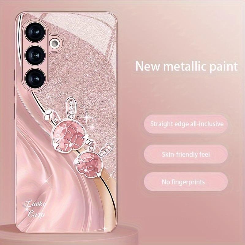 Female Rabbit Hot-selling Exquisite Beautiful PhoneCase Glass PhoneCase for Samsung Galaxy S26 S25 S24 S23 S22 FE Ultra Plus
