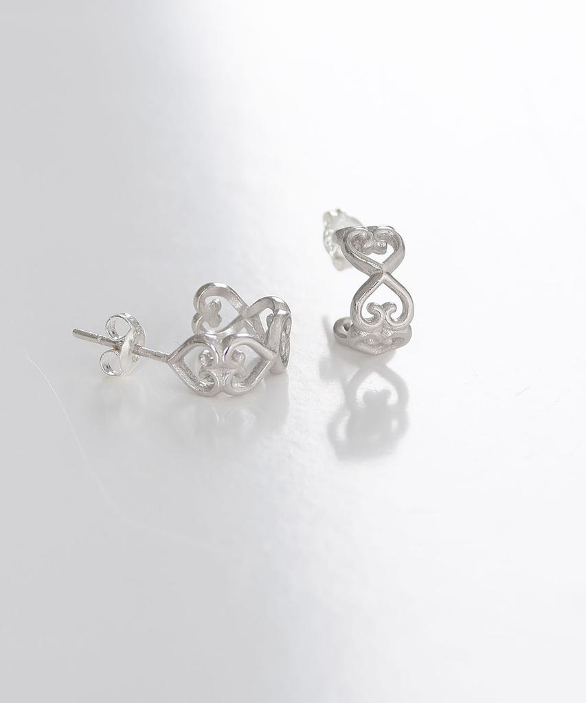 Lovetrix Heart Lace Earring
