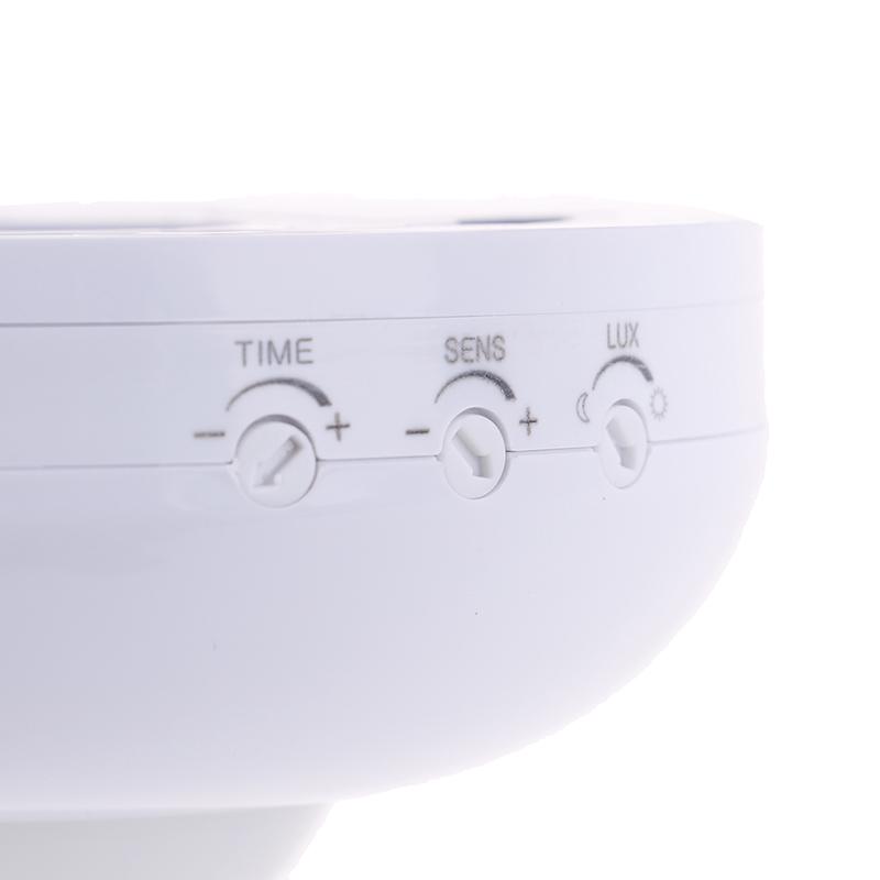 360° Montaż powierzchniowy Pir Sufitowy Czujnik ruchu Czujnik światła Przełącznik