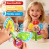 Sensory Fidget Toy for Autistic Color Sorting Maze Beads Montessori Toy Fine Motor Skills Stress Relief Preschool Learning Kids
