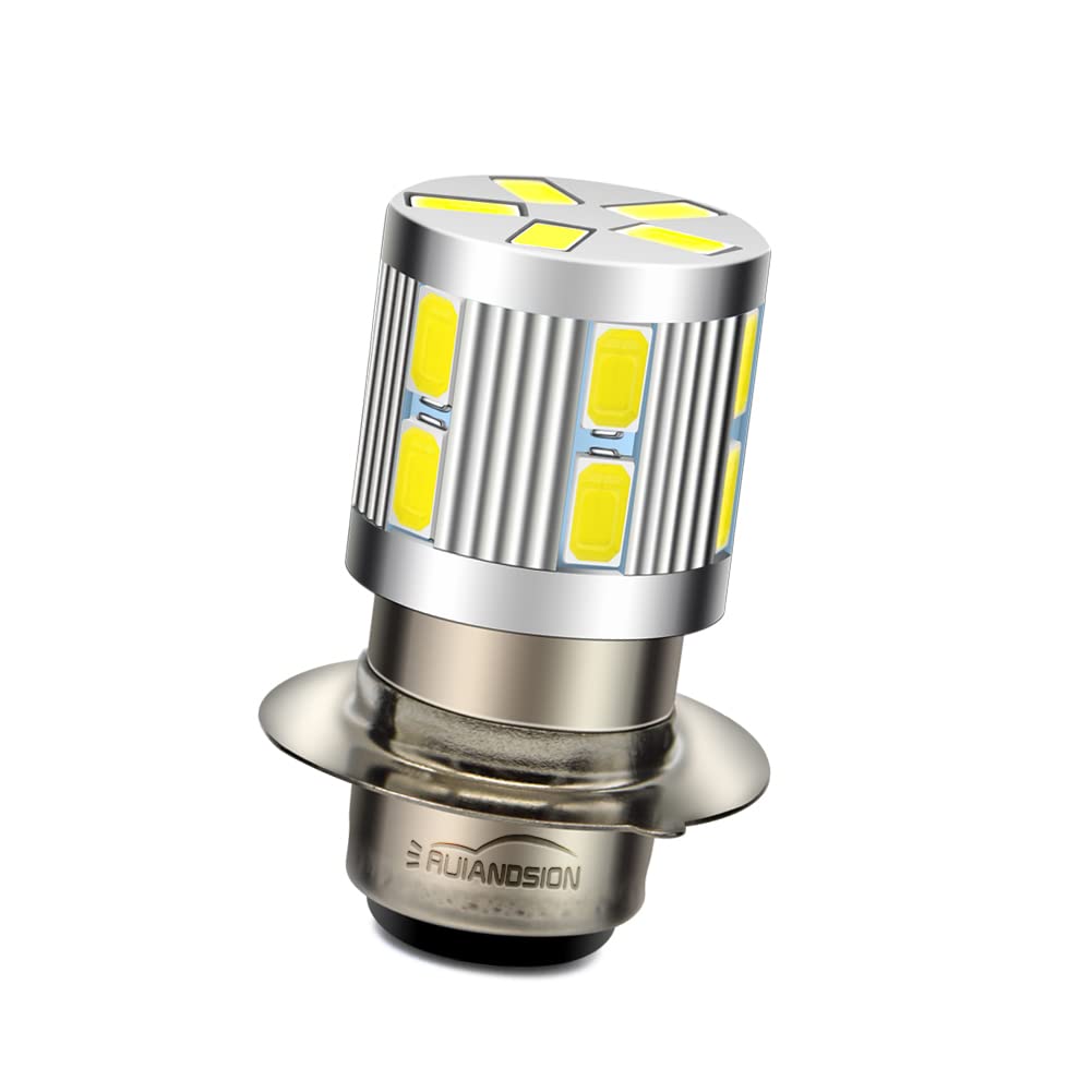 

Ruiandsion P15D-25-1 H6M P15D LED Motorcycle Headlight Bulb DC 6-30V