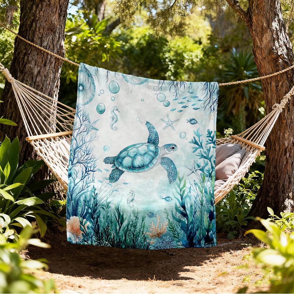 

Ocean Sea Outdoor Flannel Blankets, Outdoor travel, Home Blankets, Fan Gifts,Suitable for All Seasons, Christmas Gifts. R1127069 80x120cm