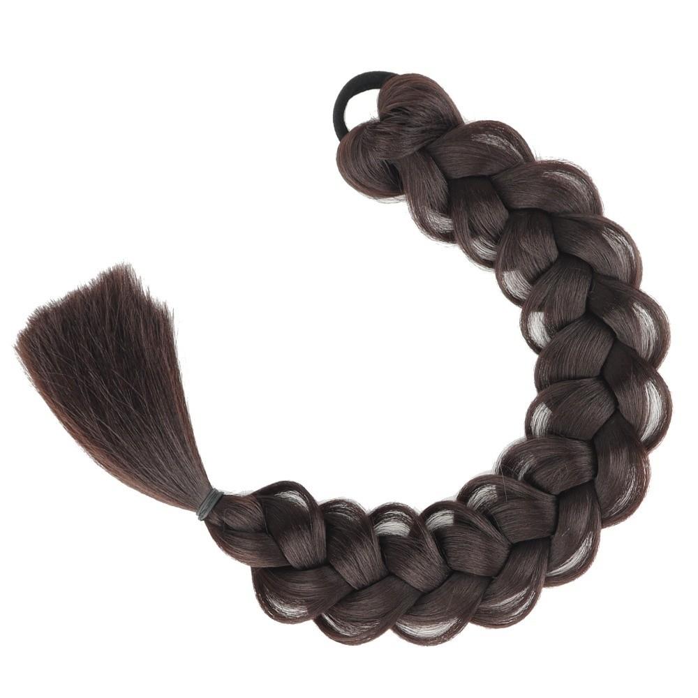 Elastic Band Handmade Braids Pony Tails Hair Band Twist Braid Hairpiece  Daily Use