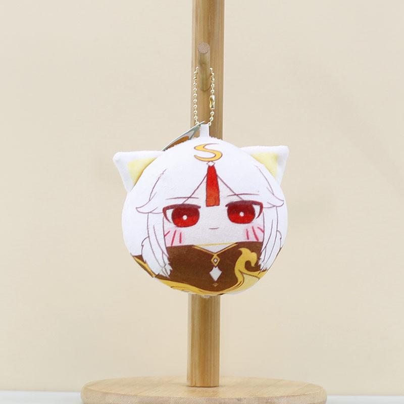 Adorable Plush Cartoon Doll Keychain Soft Pp Cotton Anime Character Doll Accessory