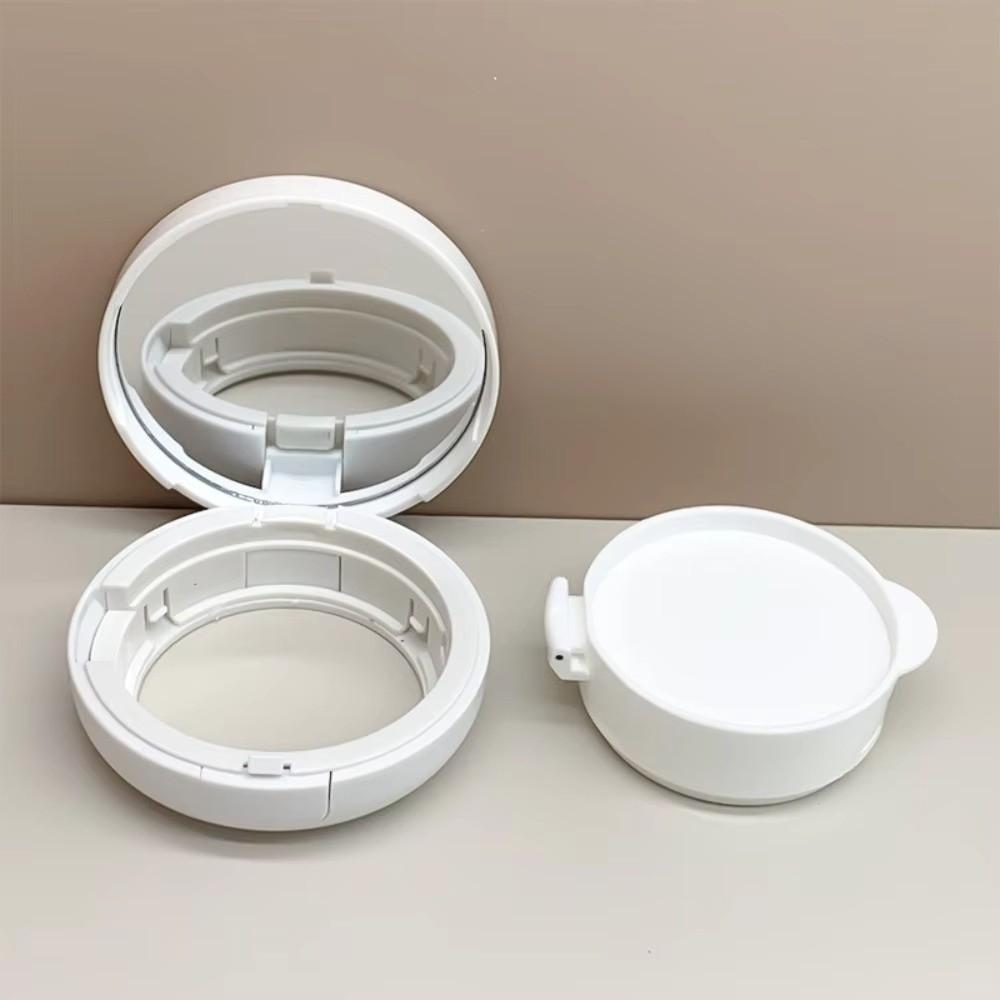 15g/0.5oz Capacity Cosmetic Makeup Case Refillable Cosmetic Container Powder Sponge Mirror Case