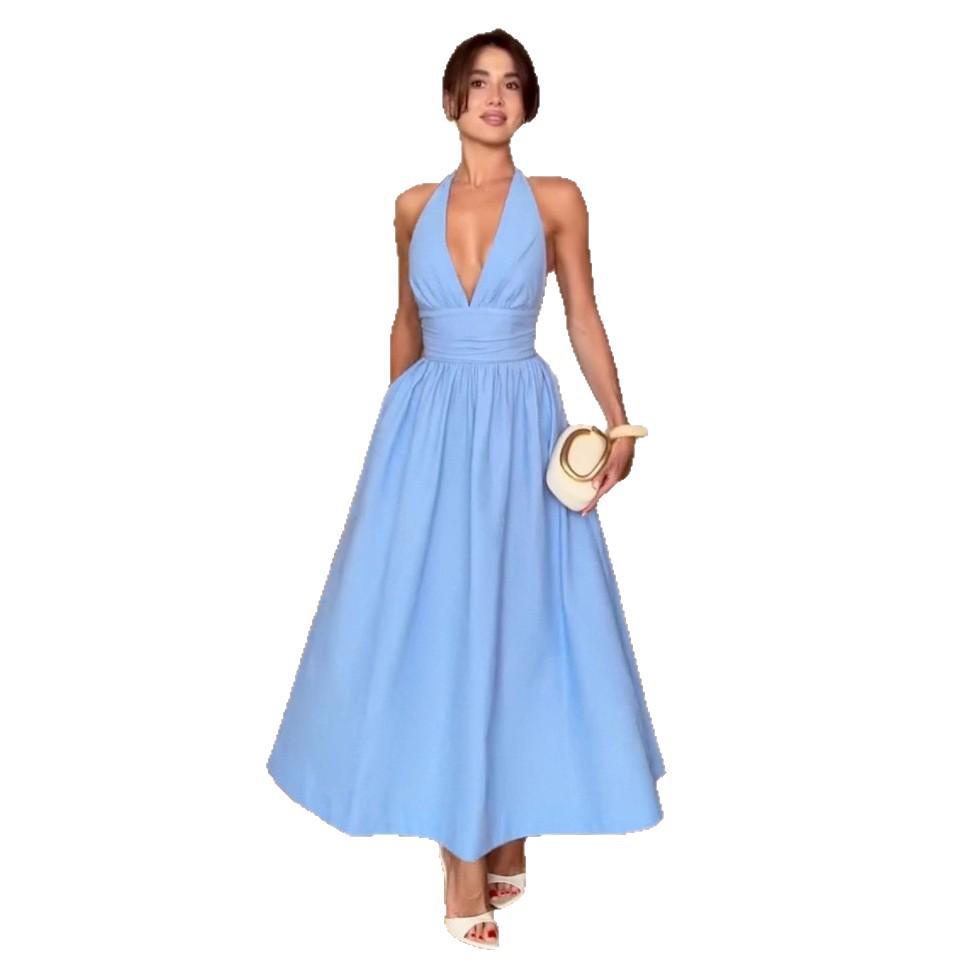 2025 Sommer Fransk Snøring Sosietetsaftenkjole