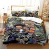 New The Boondocks Bedding Set Single Twin Full Queen King Size Bed Set Aldult Kid Bedroom Duvetcover Sets 3D Anime Bed Sheet Set