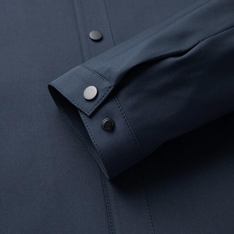 ROMON Men's Business Casual Anti-Wrinkle Lapel Jacket