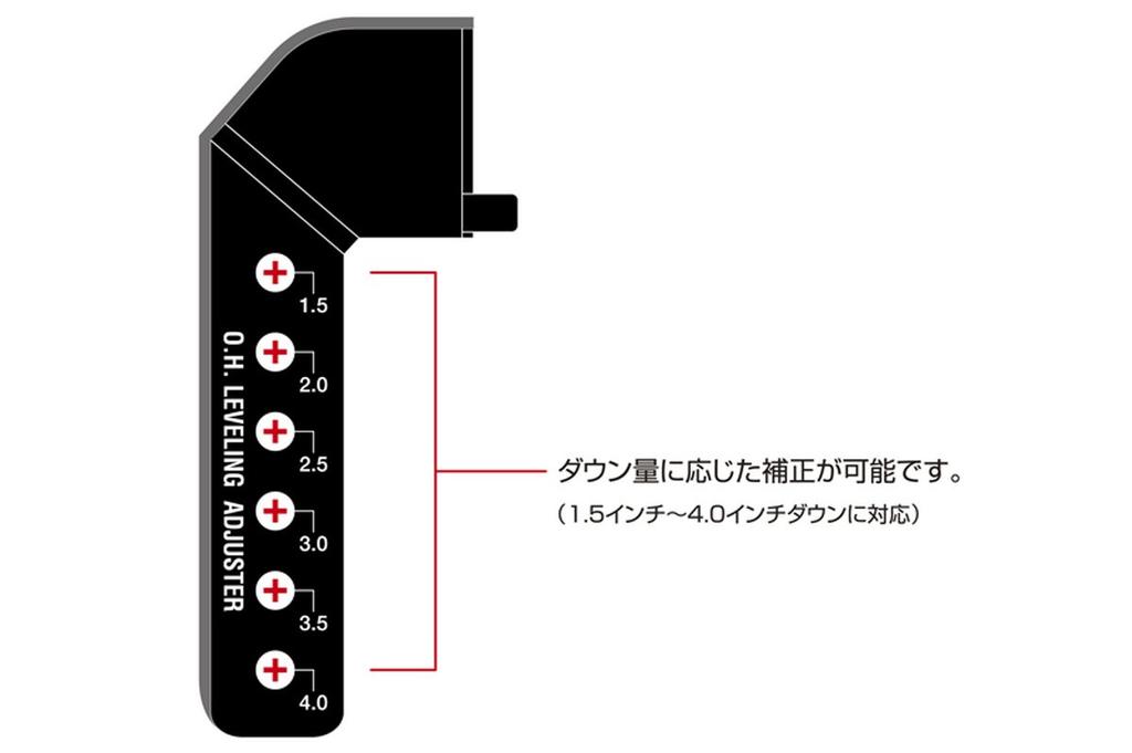 Genb Hiace SDBDHH TRH/KDH200 Series O.H. Leveling Adjuster