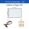 Weixue 3.52'' Black & White E-Ink Display, 360×240 Pixels, SPI Module