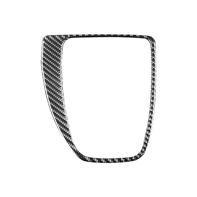 For BMW 5 Series E60 2005-2010 Car Interior Accessories Carbon Fiber Interior Car Gear Shift Panel Trim Cover Frame Stickers