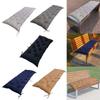 Gartenbank Kissen Rechteck Sitzkissen Polster für Veranda Schaukelstühle Terrassenstuhl Gartenliege Rattan Sofa Rattan Zweisitzer