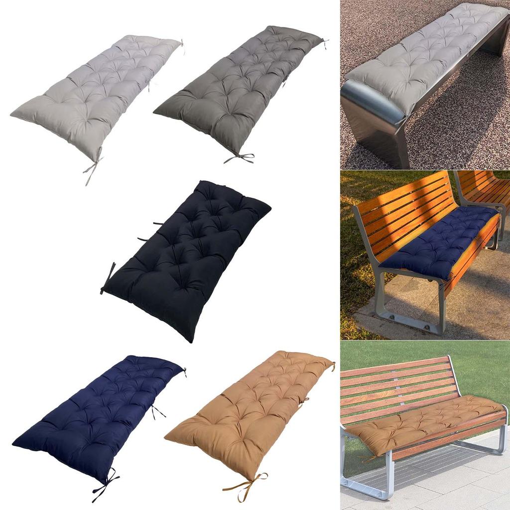 Garden Bench Cushion Rectangle Seat Cushion Pad for Porch Rockers Patio Chair Garden Lounger Wicker Settee Wicker Loveseat