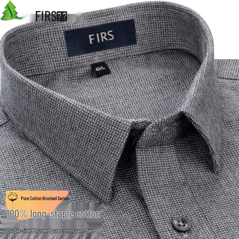 FIRS Men s Double-Sided Brushed Flannel Shirt 43