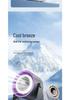 Ultra-Quiet Portable USB Rechargeable Desktop Fan with Lighting and Long Battery Life