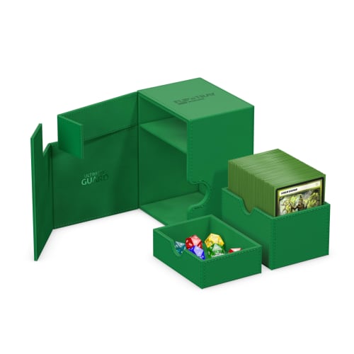 Ultimate Guard Flip Tray Deck Case 133+ Xeno Skin Monochrome (Green) UGD011389