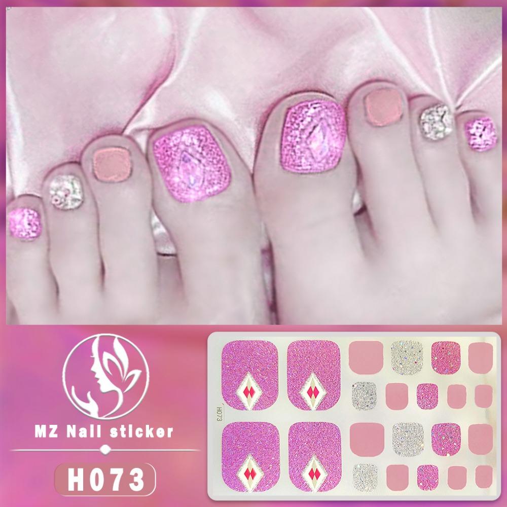 Fake Nails Toenail Sticker 3D Imitation Diamond Manicure Patch Waterproof and Long-lasting Whitening Toenail Sticker Wholesale