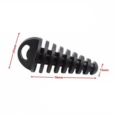Tappo Tubo di Scarico Moto Motocross Tubo di Coda Gomma Tappo Spurgatore Aria Silenziatore di Scarico Tappo di Lavaggio Protezione Tubo