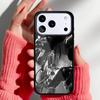Vintage Musik Gitarren Handyhülle für iPhone 17 Air 16e 15 14 13 Pro Max Rückabdeckung für 12 11 Pro Coque