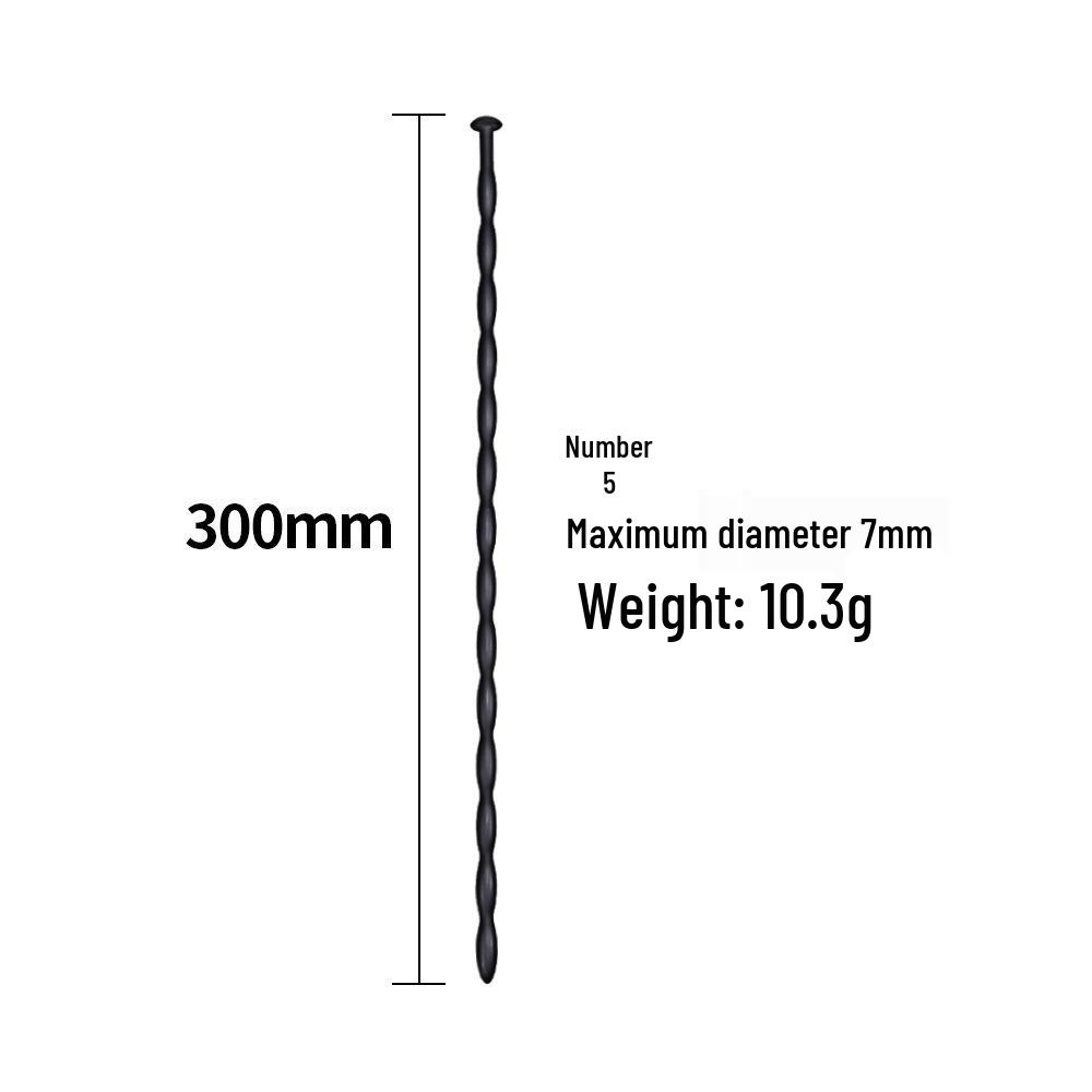 Silicone Horse Eye Urethral Plug & Dilator for Men's Stimulation