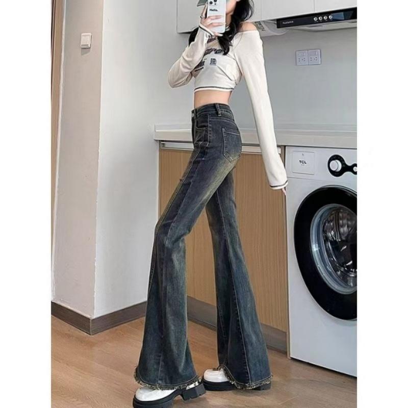 Sugarfunk Jeans Women's Moderate Flared Pants Sugarfunk-183